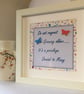 Inspirational Quote Framed Wall Art: Handmade Birthday Gift - Image 6