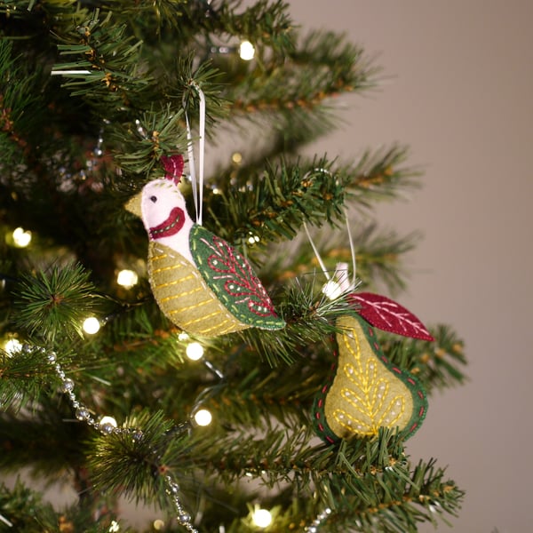 12 Days of Christmas Partridge and Pear