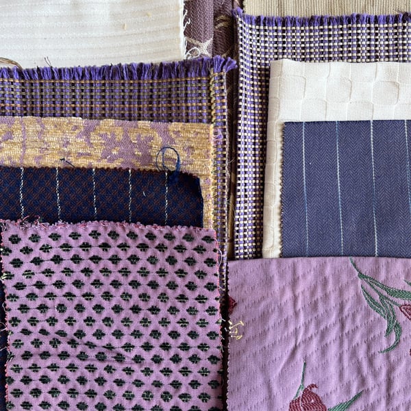No.6 Vintage woven fabric inspiration bundle