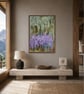 Original acrylic abstract painting "Scent Lavander" - Image 2