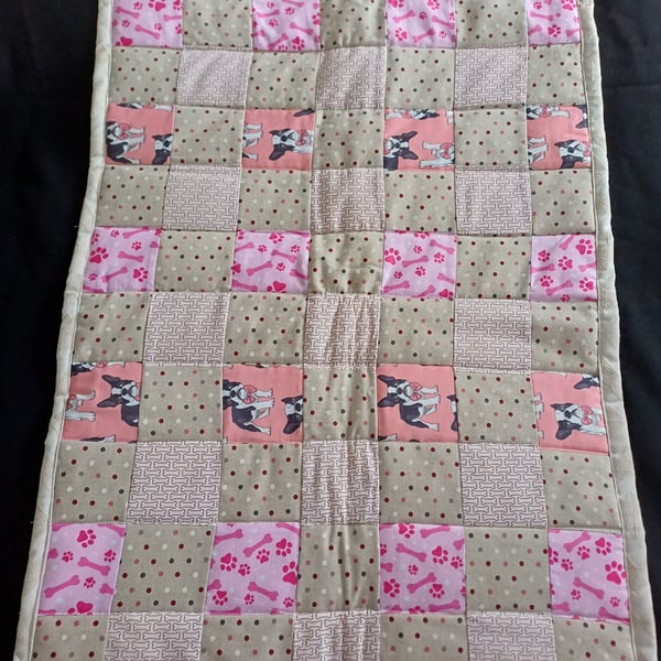 Handmade Patchwork dog blanket