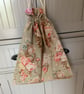 Drawstring lined bag, lined drawstring bag - Image 2