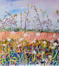 Original Fen Wildflower Watercolour