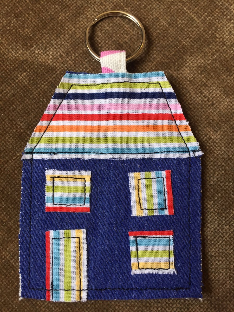 Scrappy House Keyring