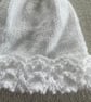 Traditional matinee style cardigan  and hat - Image 7