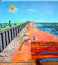Colourful Mural Concord Beach Canvey Island Photograph Print