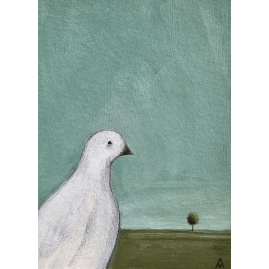 Bird Painting - Animal Illustration - Original Art