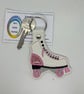 Roller Skate Embroidered Keyring - Image 2