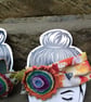 Boho headband with removable flower adornment  - Image 2