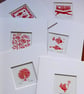 Pisces,Red Fish Mini Linocut, Original Lino Print by Giuliana Lazzerini - Image 6