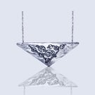 Necklace DYNAMICK engraved stainless steel 316L