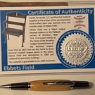 Ebbets Field Ballpoint Pen, Home of the Dodgers, Handmade  Baseball Gift 