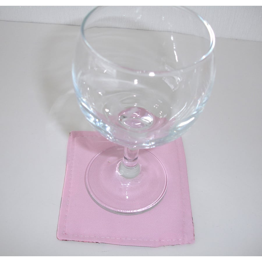 Pink Coasters Set of 4