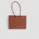 Celtic Knot Horizontal Terracotta Hanging Aromatherapy Diffuser Plaque