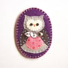 Owl Brooch