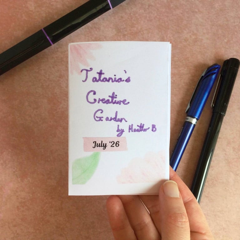 Mini Creative Zine - PDF - July 26