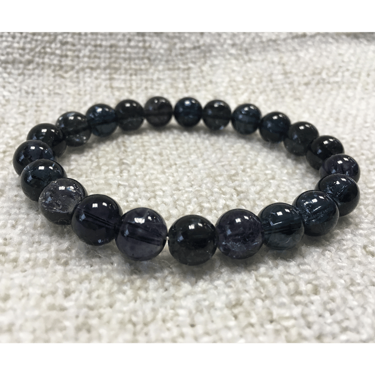 Midnight Blue Glass Bracelet DnD Magical Item