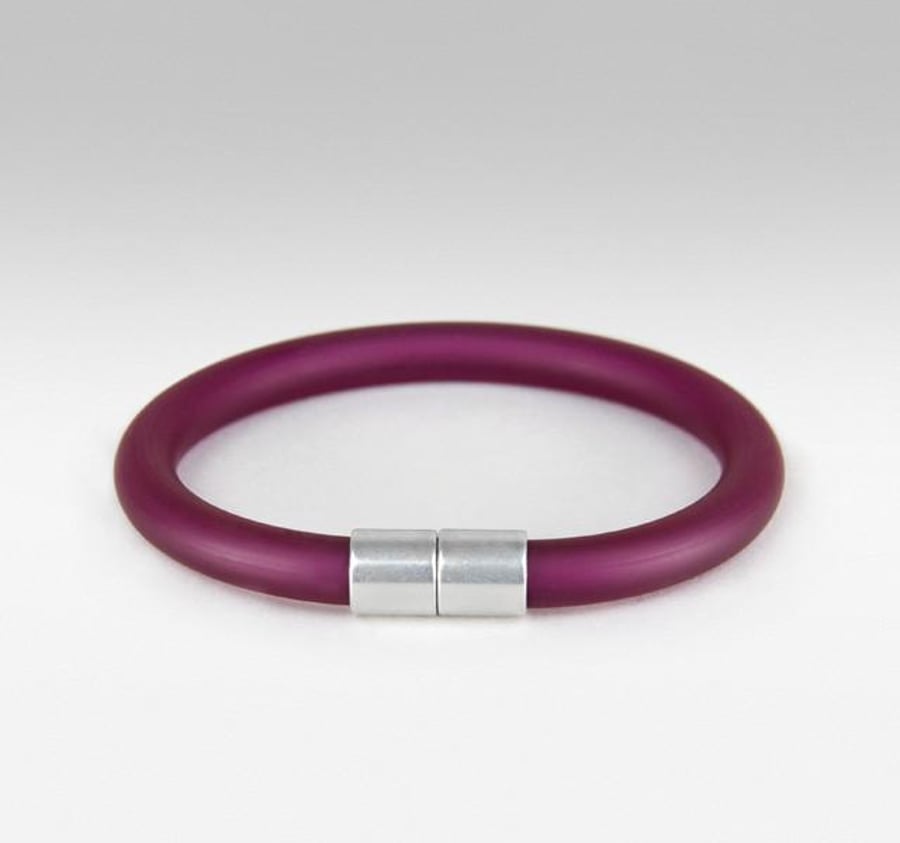 Click Bangle - Plum