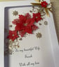 Personalised Christmas Card Gift Boxed Wife Daughter Mum Dad Any Message  - Image 9