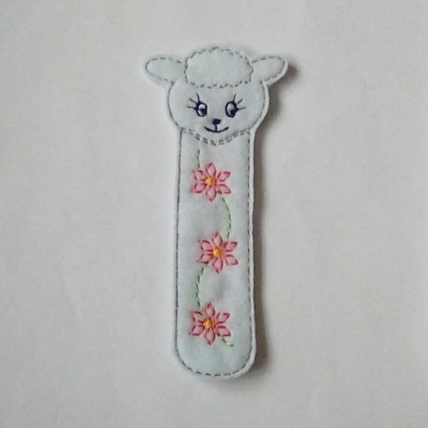 304. Lamb bookmark.