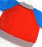 Child's Multi Coloured Cardigan with a Cute Mushroom Design Pocket, Custom Make - Image 7
