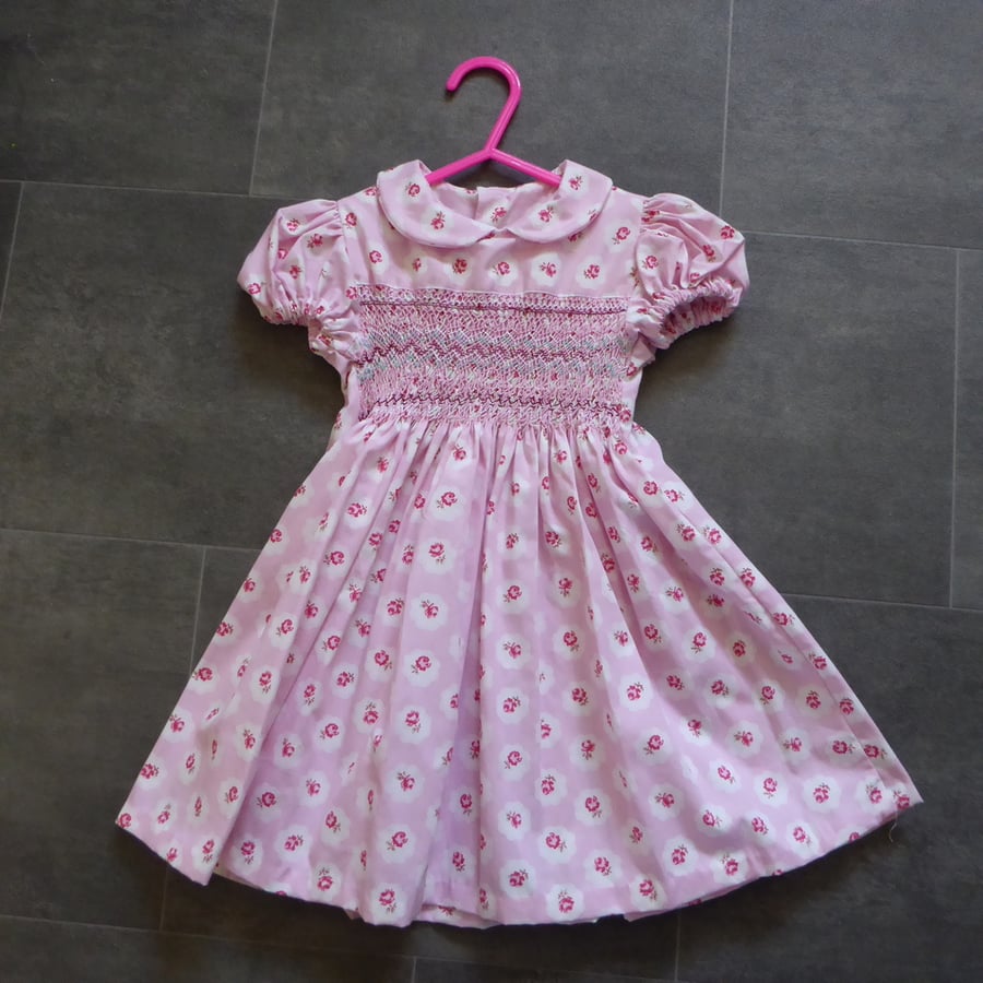Smocked Dress size 18 months