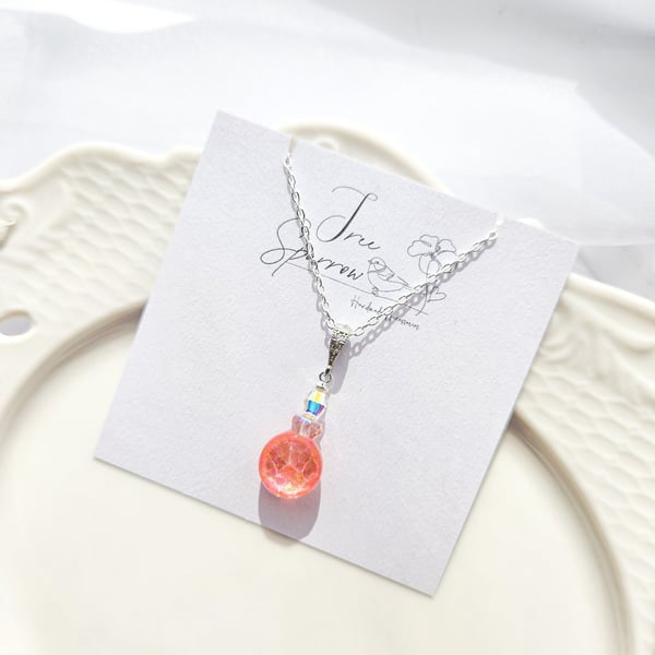 Perfume Bottle Necklace