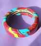 Abstract Pattern in Precious Colours - Designer Bangle - Handmade - Unique  - Image 5