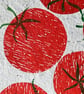 Tomatoes original screen print by Jo Brown - Image 2
