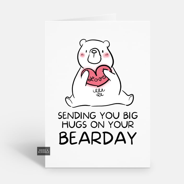 Unique Funny Birthday Card For Him Or Her 