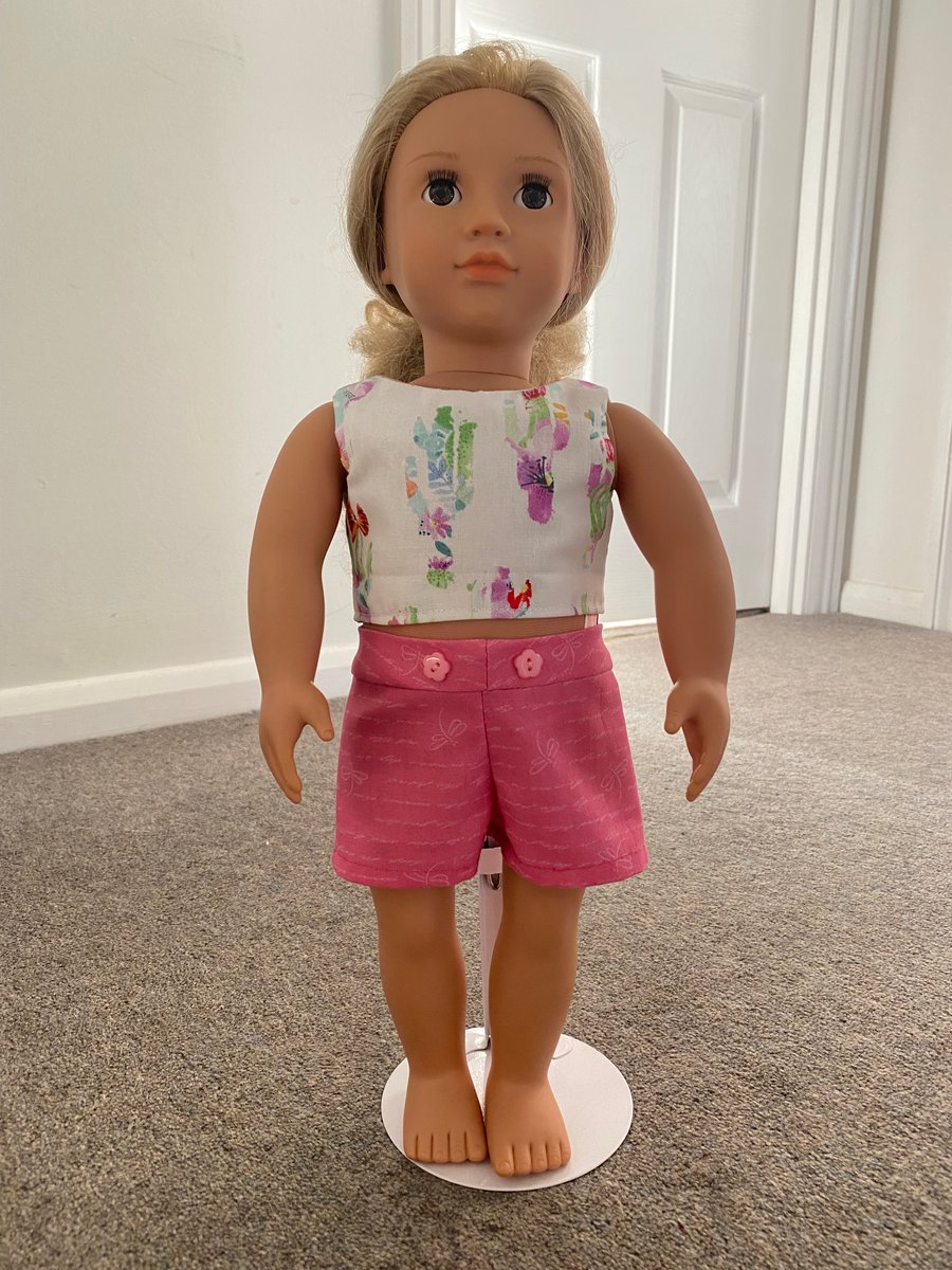 Dolls Clothes Shorts and Top