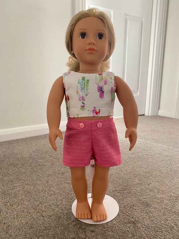 Dolls Clothes Shorts and Top