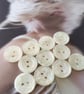  15mm 24L Imitation Mother of pearl, French bevelled design - Image 3