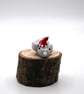 small glass christmas mouse keepsake - Image 2