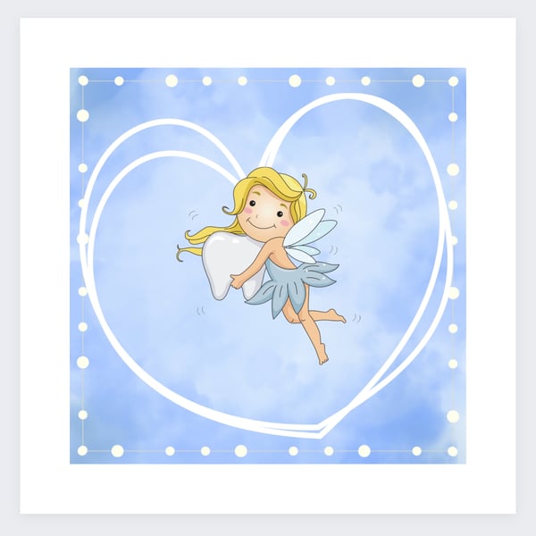 Tooth Fairy Card - Message From Tooth Fairy 