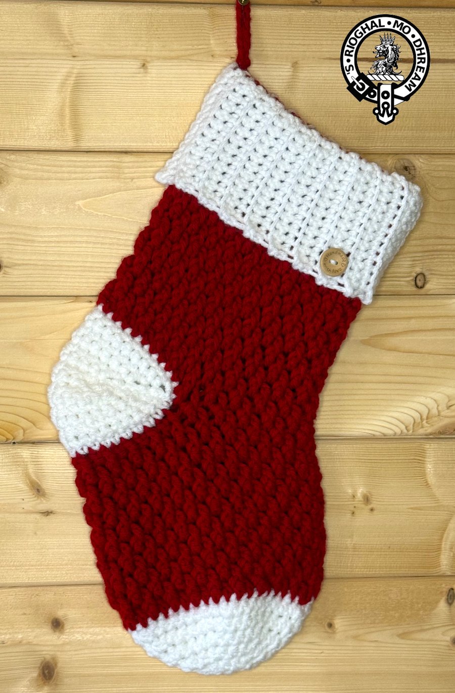 Large Red Christmas Stocking 