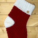 Large Red Christmas Stocking 
