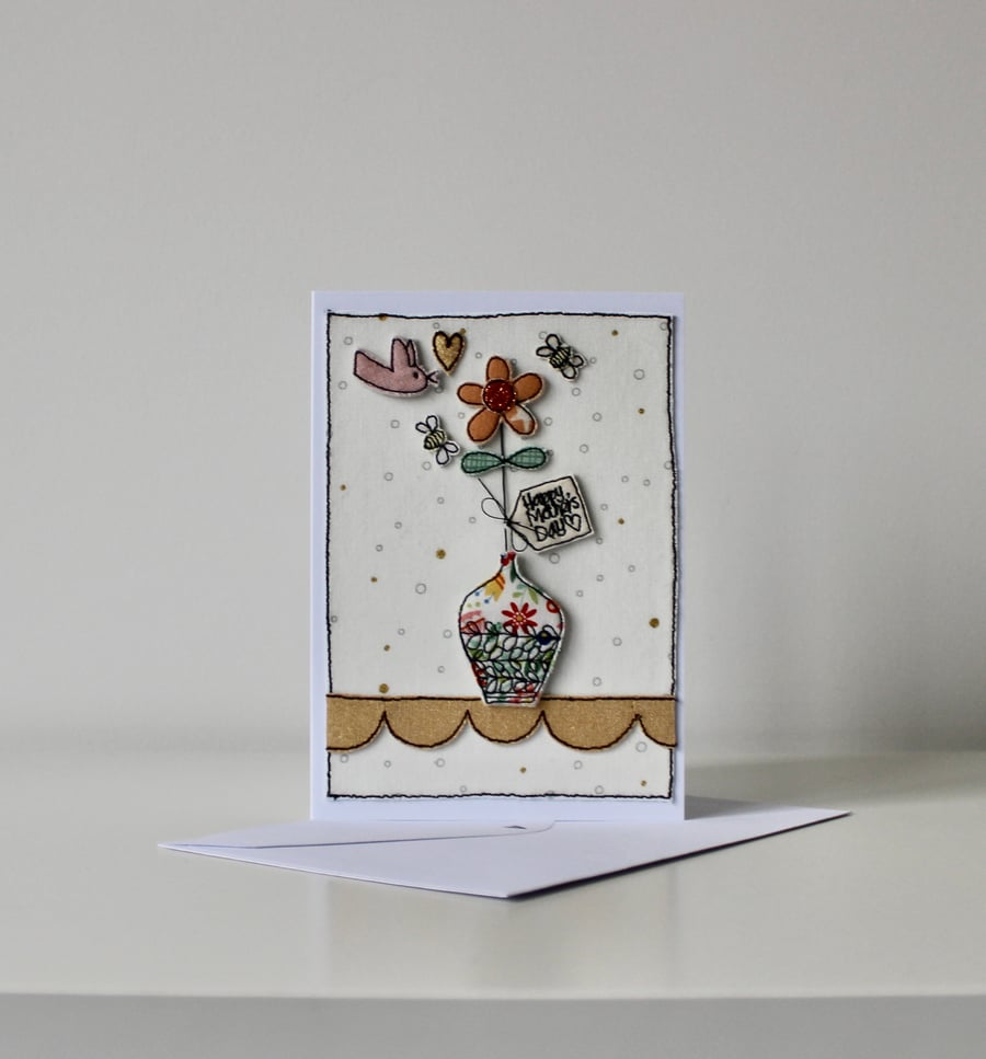 'Happy Mother's Day' - Handmade Blank Card Number 2