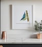 Nuthatch greeting card (blank) - Image 3