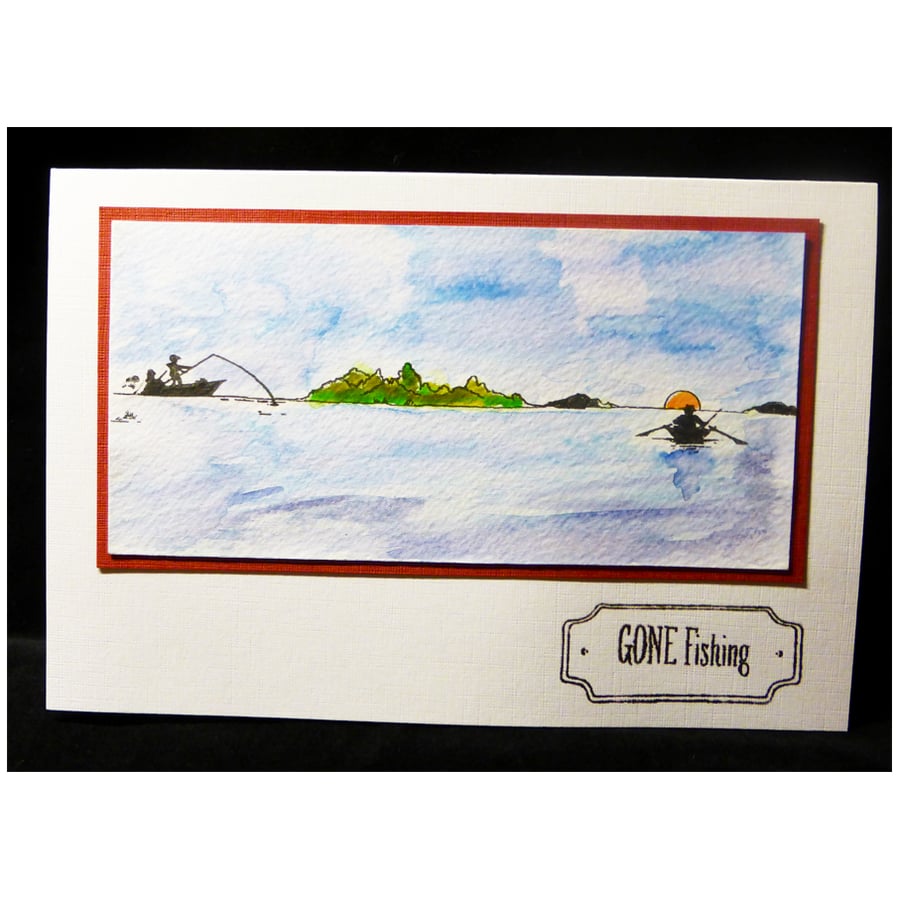 Gone Fishing at Sunset (GEN364)