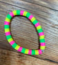 Neon Stripy Bracelet (536)