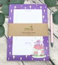 Notepad - A5 Recycled Paper Yo Do List Notepad - Sleepy Dragon