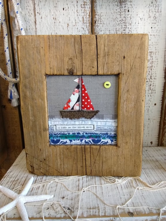A life on the ocean wave scaffold