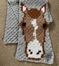 Crotched Horse  Pony Scarf - Image 1