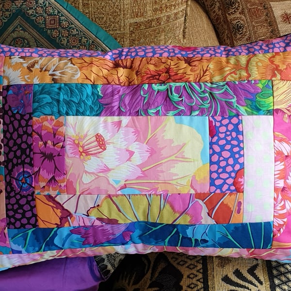 Rectangle Log Cabin Cushion