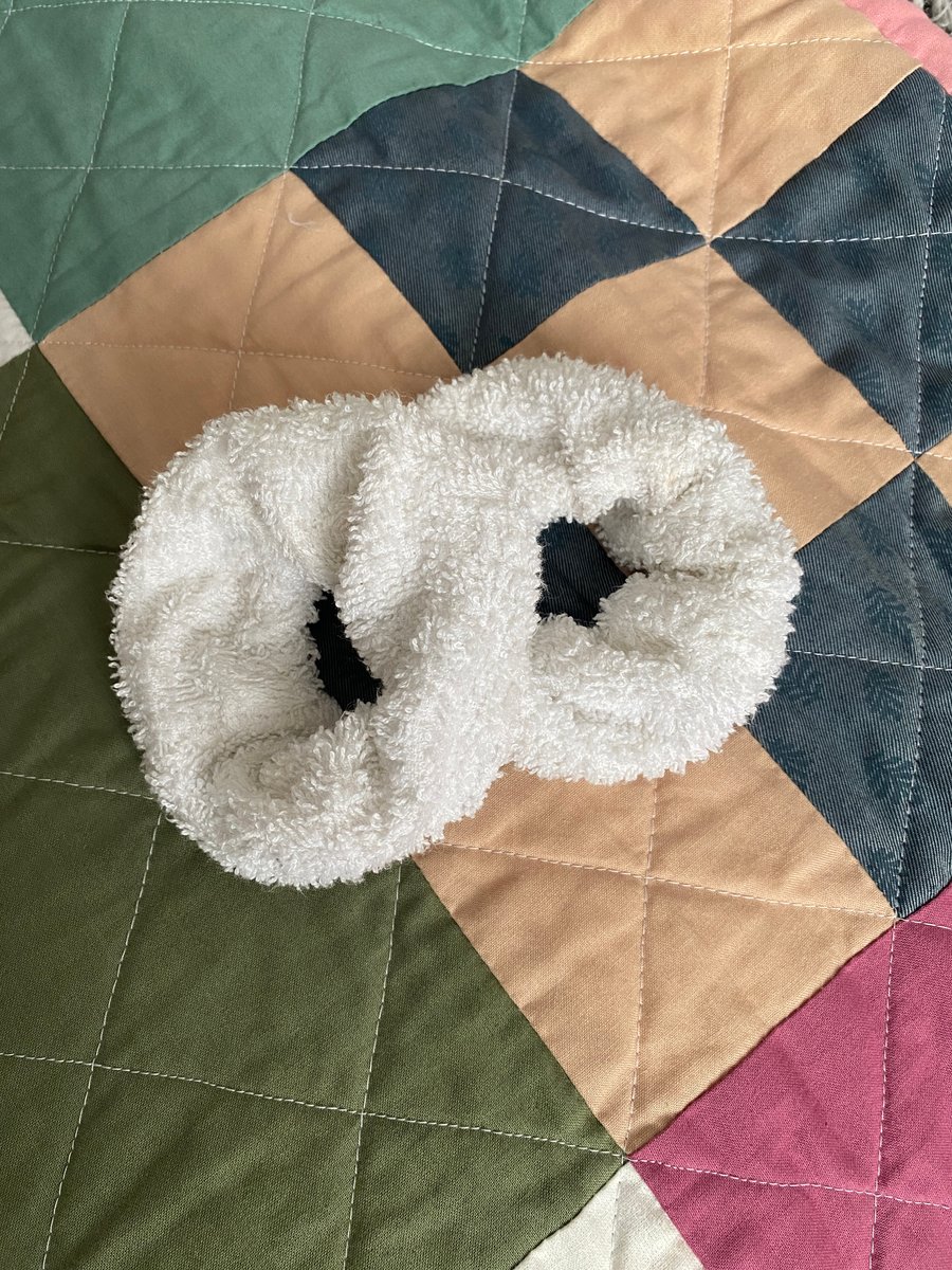 Towelling wrist cuffs