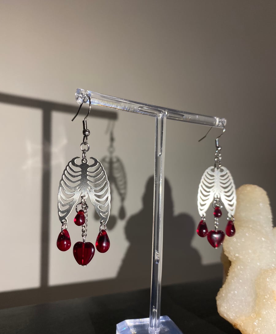 Radha - Ribcage Earrings 