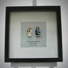 Wham custom mini Figure framed picture 