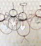 Wire art angel, christmas tree topper, christmas decoration, angel heart - Image 7