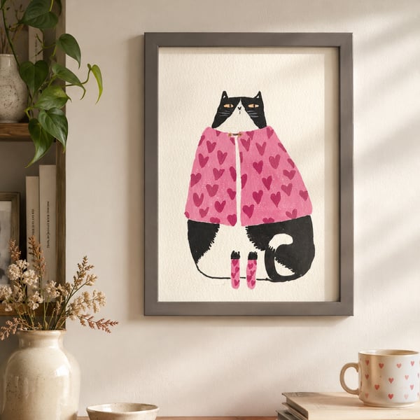 Cat drawing 